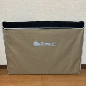 ONWAY OW-1069 ツーウェイ フォールディングテーブル キャンプ/アウトドア用品 W100×D69×H65/40 ㎝ ★未使用品