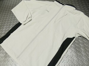 SFG101★サンプル品★FILA GOLF★フィラゴルフ★ストレッチフルジップブルゾン★L/LGY