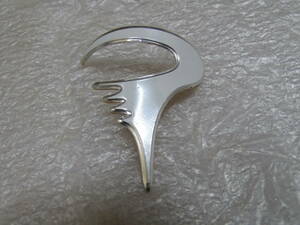  original pinareroPINARELLO head emblem ( aluminium * both sides tape attaching ) white 