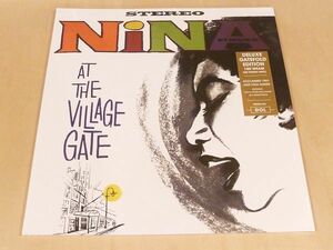 未開封 ニーナ・シモン At The Village Gate 限定見開きジャケ仕様HG180g重量盤LPボートラ1曲追加 Nina Simone Just In Time Before Sunset