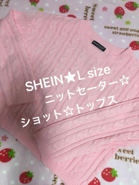 SHEIN☆ニット/セータートップス 長袖