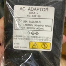 【家電】 TAMURA AC アダプター NG-088189 9.5V 900mA 新品 未使用 _画像2
