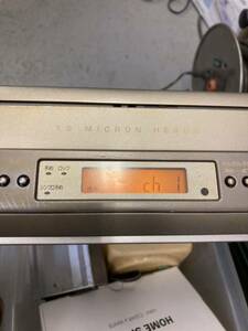 【家電】 SHARP シャープ VC-GH20 ハイファイ Hi-Fi ビデオ デッキ プレイヤー VHS 導通確認のみ ジャンク 