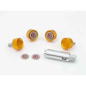 D-SPORT all-purpose number plate lock bolt TYPE3( color * Gold )