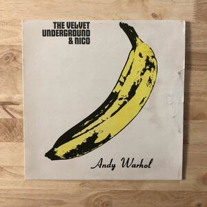 LP THE VELVET UNDERGROUND & NICO/S.T.[US盤:'78年PRESS:BLACK/SILVER Verve T LABEL:PRC刻印あり:SLV付:ロックとアートを融合させた名作]