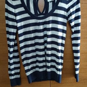 【最終価格】TOMMY HILFIGER トミー S ニット トップス 薄手ニット ボーダー レディース