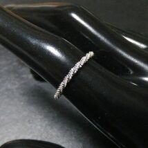 リング 指輪 シルバー 伸縮性 シンプル フリーサイズ キラキラ 綺麗 レディース 韓国 シャイニング #C1808-2_画像7