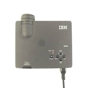 S5040371 IBM PROJECTOR プロジェクタ M400 1点【通電OK、AC欠品】