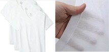 新品　(ヘインズ)Hanes 半袖Tシャツ 3枚パック　Ｖネック　画像は使いまわしてます。サイズ　M　です_画像3