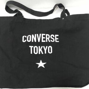 CONVERSE TOKYO コンバース キャンバストートバッグ ブラック 2303293 黒