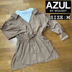  azur bai Moussy fake Layered tops M size 