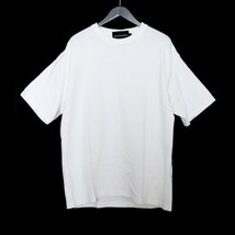 HIROYUKI OBARA USC BIG T-SHIRT USコットン ビッグシルエット Tシャツ ホワイト サイズ2 AU22S-J95 ヒロユキ オバラ 半袖カットソー_画像1
