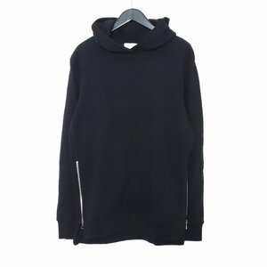 JOHN ELLIOTT サイドジップスウェットパーカー サイズ 3 ブラック 3120900015 ジョンエリオット HOODED VILLAN プルオーバー