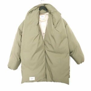 WTAPS 18AW HANTEN/JACKET.NYPO.TAFFETA ブラウン サイズ04 212BRDT-JKM06 ダブルタップス ハンテン ダウンジャケット ハンテン