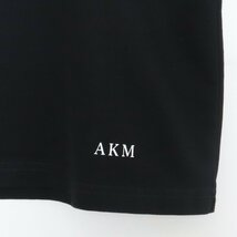 AKM SS BIG TEE Tシャツ ブラック Mサイズ CTN429 エイケイエム 半袖カットソー_画像5