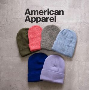 * American Apparel American Apparel| knit cap 6 point set! knitted cap Beanie unisex men's lady's RSAKWBN|AAPNC004