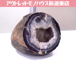 トレジャーメノウ 約2.0kg 幅13cm 原石 アゲート パワーストーン 風水 開運 札幌市東区 新道東店