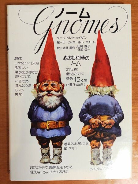 ノーム 森林地帯のノーム gnomes 遠藤周作・監訳 大人の絵本 サンリオ