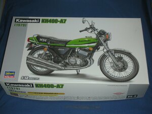  Hasegawa 1/12 bike series Kawasaki KH400-A7 plastic model BK6