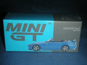 MINI GT 1/64 ホンダ S2000 (AP2) タイプS アペックスブルー (右ハンドル) 完成品