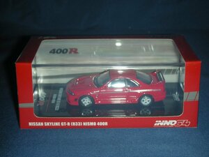 Inno Models 1/64 ニッサン スカイライン GT-R (R33) NISMO 400R スーパークリアレッド II 完成品