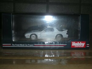 HJ64 1/64 マツダ RX-7 (FC3S) GT-X クリスタルホワイト 完成品