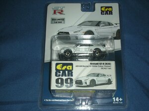 ☆ 【Mijo特注】 Era CAR 1/64 日産 GT-R (R35) アドバンレーシングGT ホワイト