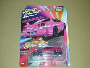 JOHNNYLIGHTNING 2000NISSAN SKYLINE GT-R 日産 スカイライン（PK ）［BNR34］ LIMITED EDITION （1 of 2496）