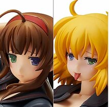 プルーヴィー 極美 Girls 閃乱カグラ New Wave Gバースト 復刻版 両備×両奈 素肌セーラー服Ver. 1/10スケール PVC製 塗装済み完成品_画像5