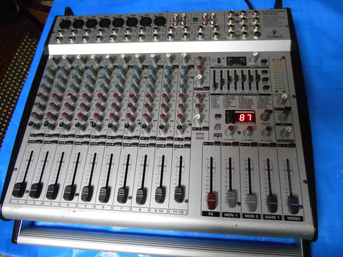 超美品 パワードミキサー www ☆動作良好☆ EUROPOWER 完全動作品