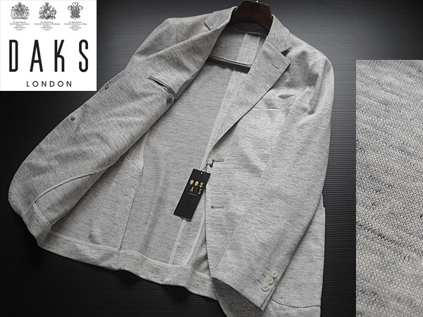 ワンピなど最旬ア! DAKS London Jacket ダックス ロンドン 麻