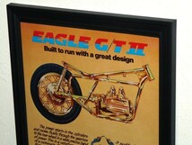 1978年 USA 洋書雑誌広告 額装品 Goodyear Eagle G/TⅡ (A4size) / 検索用 Honda GL1000 ホンダ 店舗 ガレージ ディスプレイ 看板_画像2