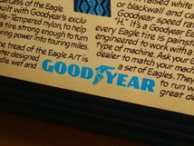 1978年 USA 70s 洋書雑誌広告 額装品 Goodyear Eagle A/T グッドイヤー (A4size) / 検索用 店舗 ガレージ ディスプレイ 看板 装飾 サイン_画像4