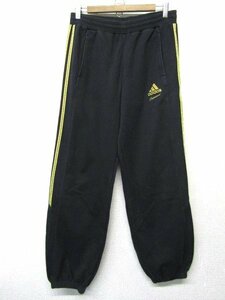 V1707：adidas アディダス パンツ ボトムス/黒/L トラックパンツ ジャージパンツ スウェットパンツ ラインパンツ:5