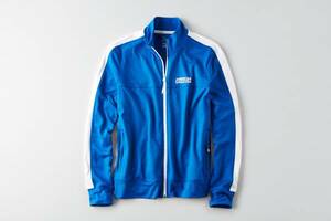 * AE アメリカンイーグル トラックジャケット AEO Apres Active Track Jacket Blue / XL-T *