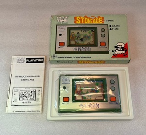  new goods unused Game & Watch stone vessel era Stone e-ji increase rice field shop Stone age Masudaya Play & Time prompt decision 