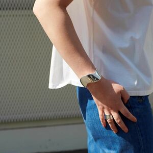 【Nothing And Others/ナッシングアンドアザーズ】asymmetry wave Bangle　バングル