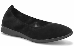 Clarks Clarks 26.5cm suede Flat light weight soft leather black sneakers pumps Loafer slip-on shoes sandals a111