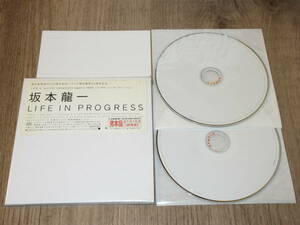 ◆◇坂本龍一【LIFE IN PROGRESS(見.本.盤)】シール付き2枚組CD◇◆