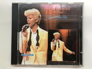 ★　【CD David Bowie デビッド ボウイ Live in Montreal 1983】143-02304