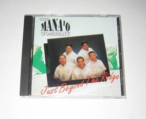 Mana’o Company / Just Beyond the Ridge マナオカンパニー CD 輸入盤 USED Hawaiian Music ハワイアンミュージック ショーンナアウアオ