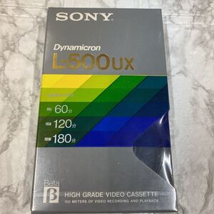 SONY beta видео кассета L-500UX Dynamicron Beta system Sony Beta годы предмет 