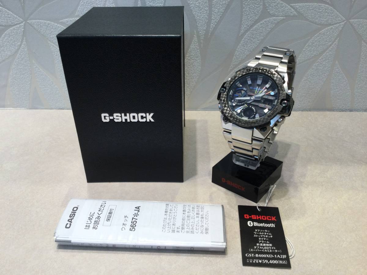 カシオ G-SHOCK G-STEEL GST-B400XD-1A2JF オークション比較 - 価格.com