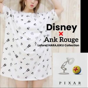 Ank Rouge× Disneyリメンバー・ミー ビックＴシャツ　ワンピース　シャツワンピ
