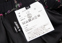 ジュンヤワタナベ コムデギャルソン フラワーループプリントシースルースカート 黒XS 【レディース】_画像10