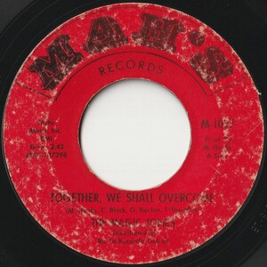 Magic Tones Together We Shall Overcome / It's Better To Love MAH's US M-1037 202182 SOUL ソウル レコード 7インチ 45