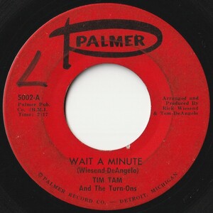 Tim Tam And The Turn-Ons Wait A Minute / Opelia Palmer US 5002 202196 R&B R&R レコード 7インチ 45