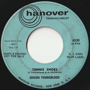 Edison Youngblood Tennis Shoes / Tennis Shoes Hanover US 4530 202170 R&B R&R レコード 7インチ 45