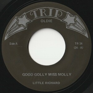 Little Richard Good Golly Miss Molly / Rip It Up Trip US TR-34 202100 R&B R&R レコード 7インチ 45