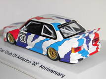 S=1/43☆BMW Car Club Of America 30th Anniversary特注PMA製 BMW M3 Sport Evolution/E30(BMW CCA 30)超入手困難・未使用品！_画像3